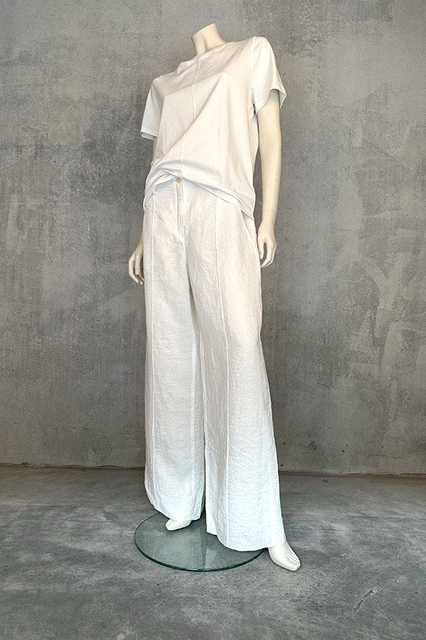 Annette Gortz Tabbi White Linen Pants