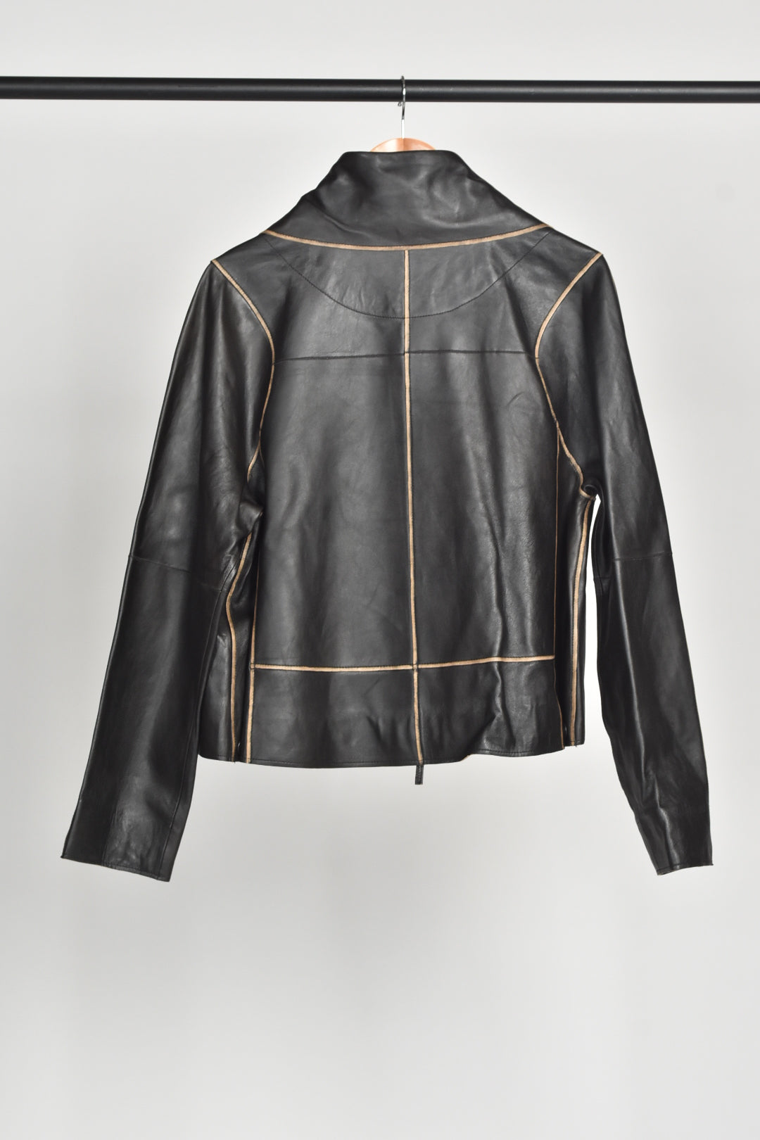 Annette Gorz Leather Jacket Blind