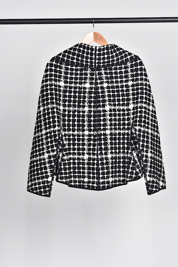 Annette Gortz Black and White Jacket Vico